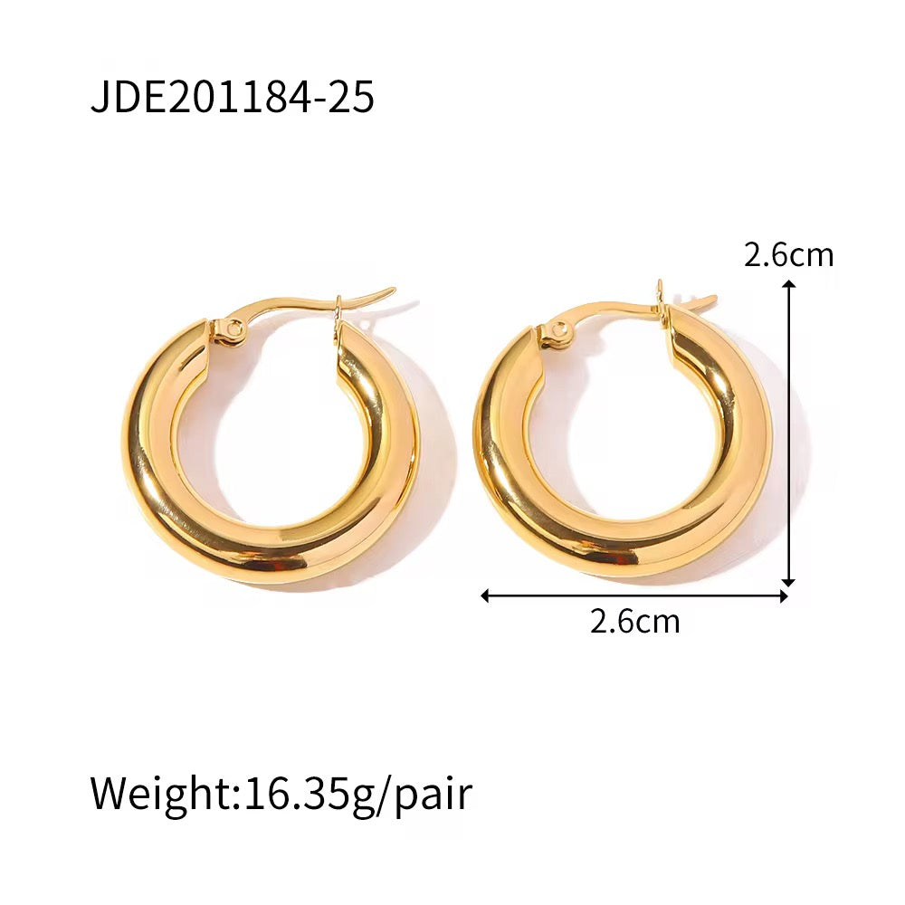 LARA HOOPS EARRINGS