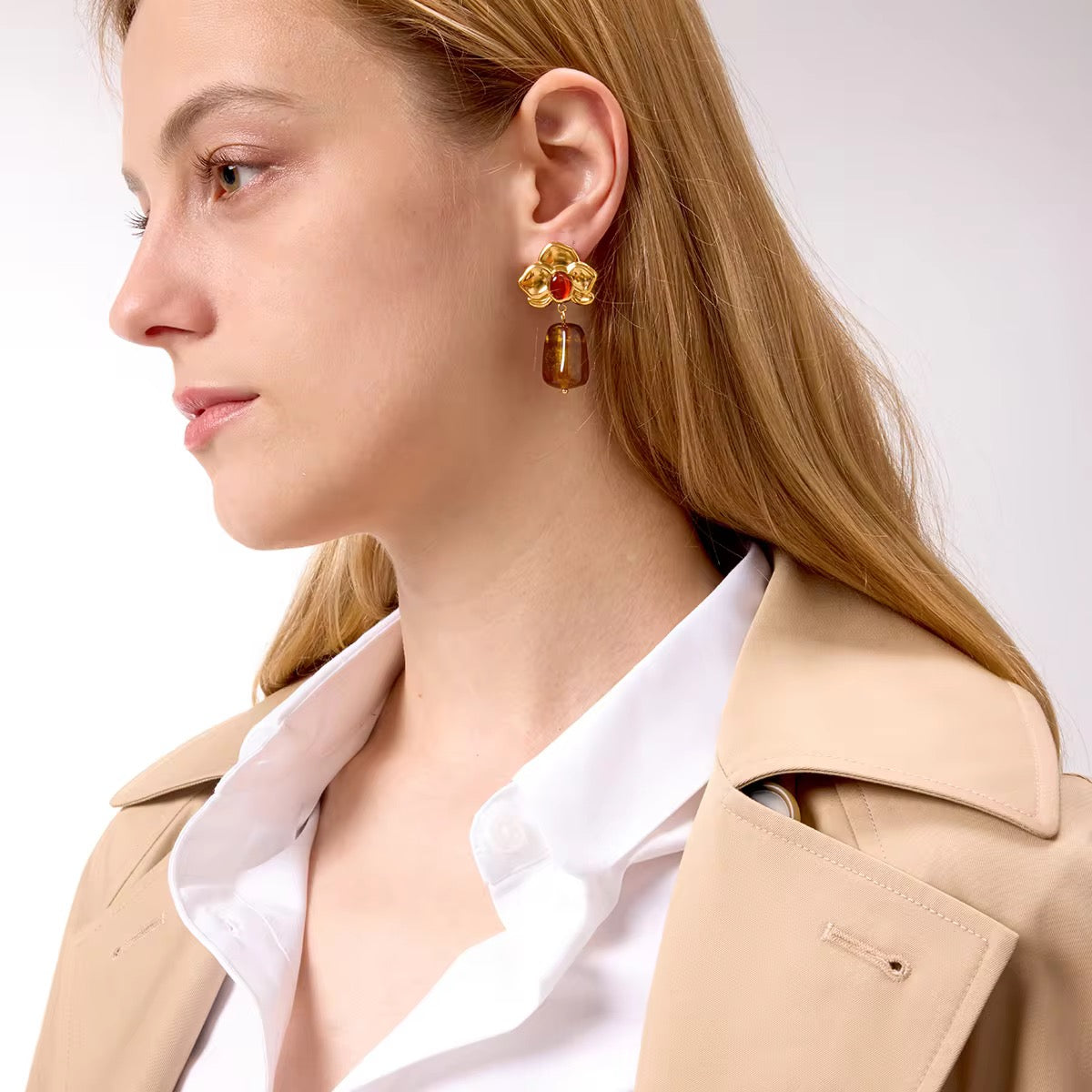 LOTUS EARRINGS