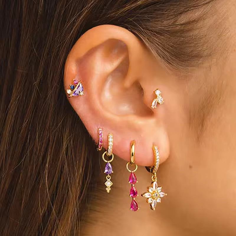 EVIE EARRINGS ( SET OF 6) NOT IN PAIRS