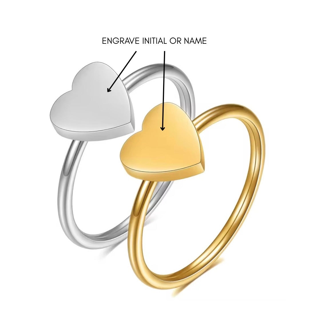 LOVE ENGRAVABLE RING