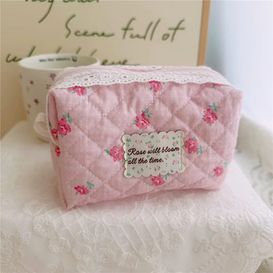 ROSETTE POUCH ( SMALL)