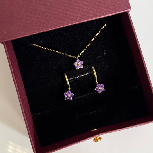 BLOSSOM SET ( PURPLE)
