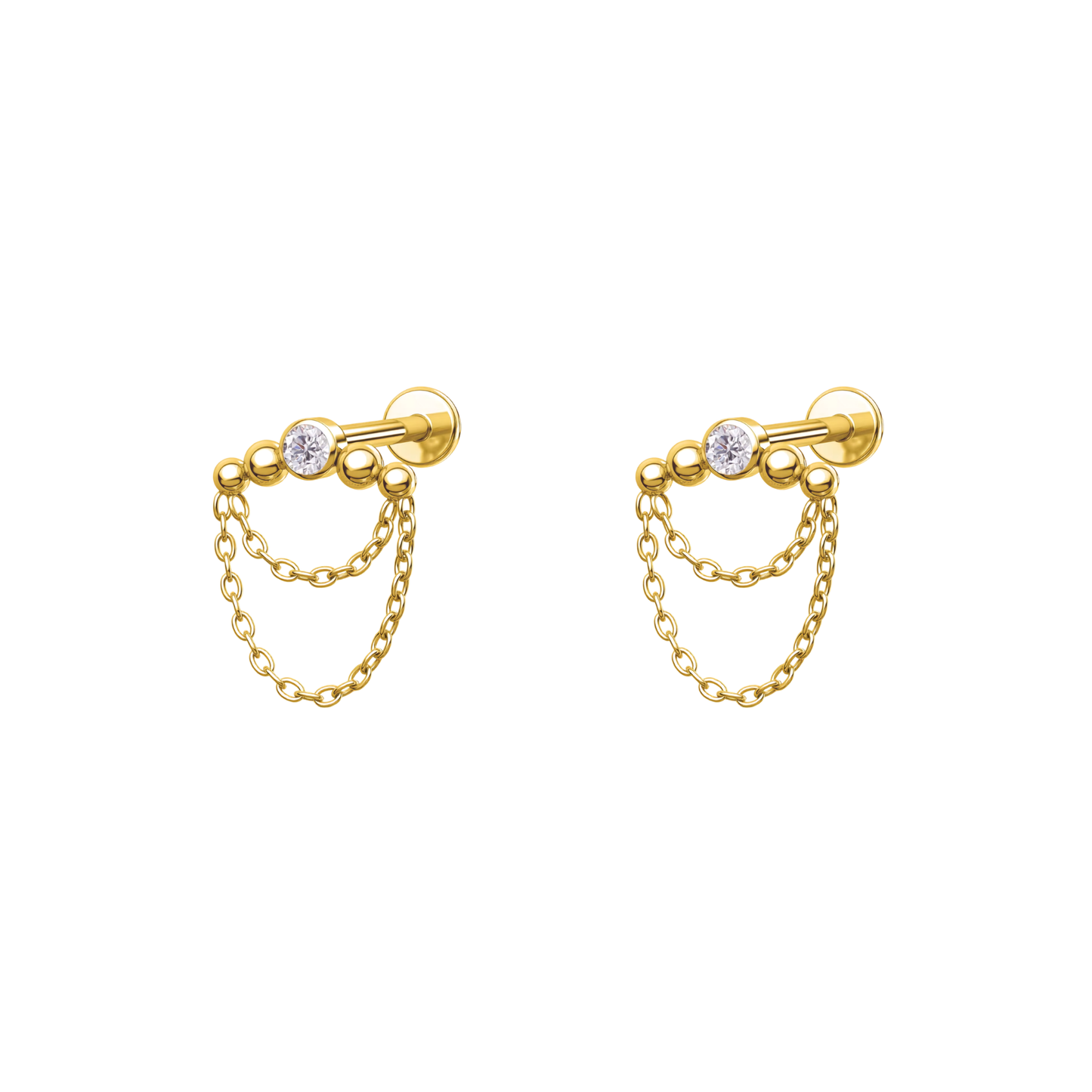 TIFFANY STUDS (PAIR)