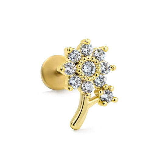 SUNFLOWER STUDS ( PAIR)