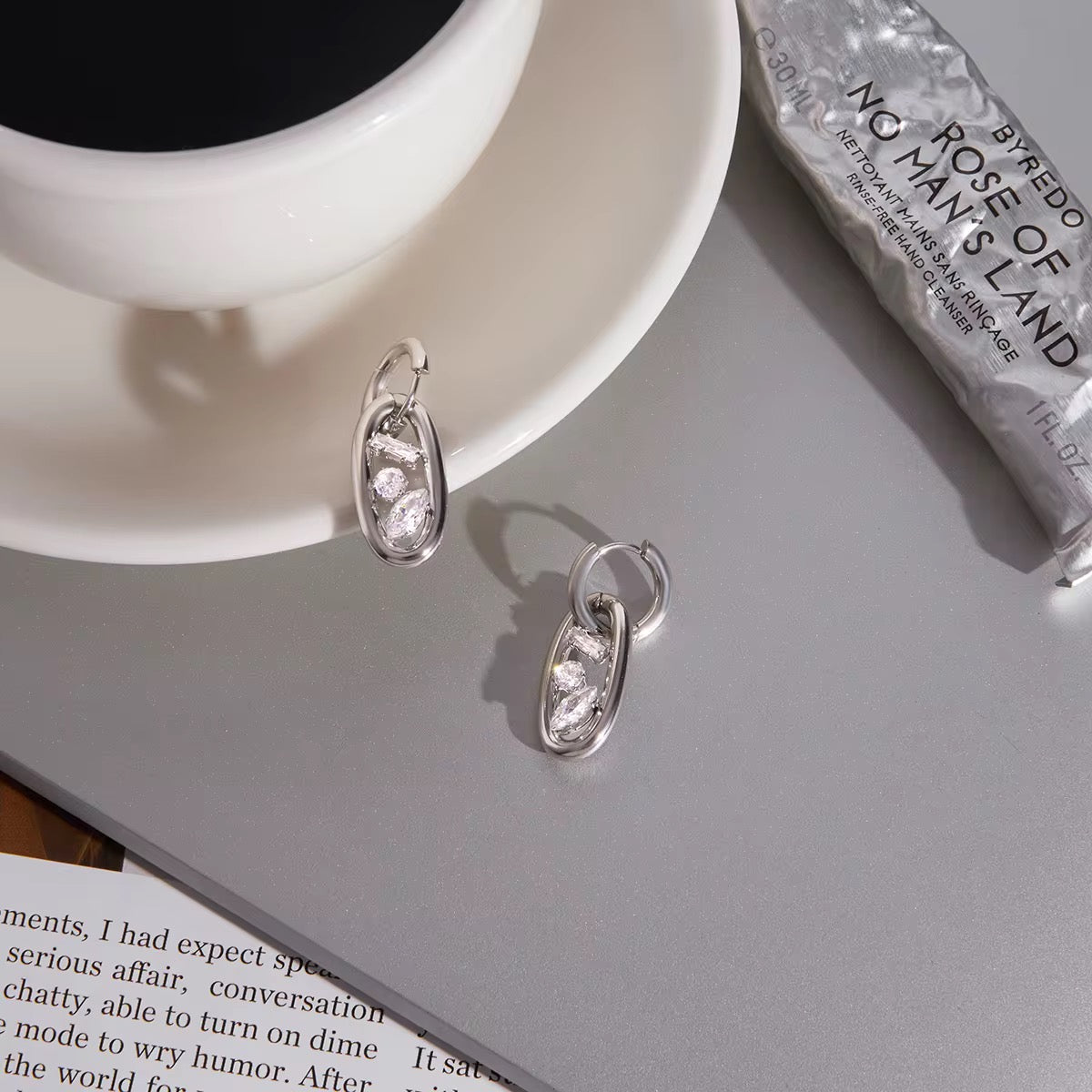 VERONICA EARRINGS ( SILVER)