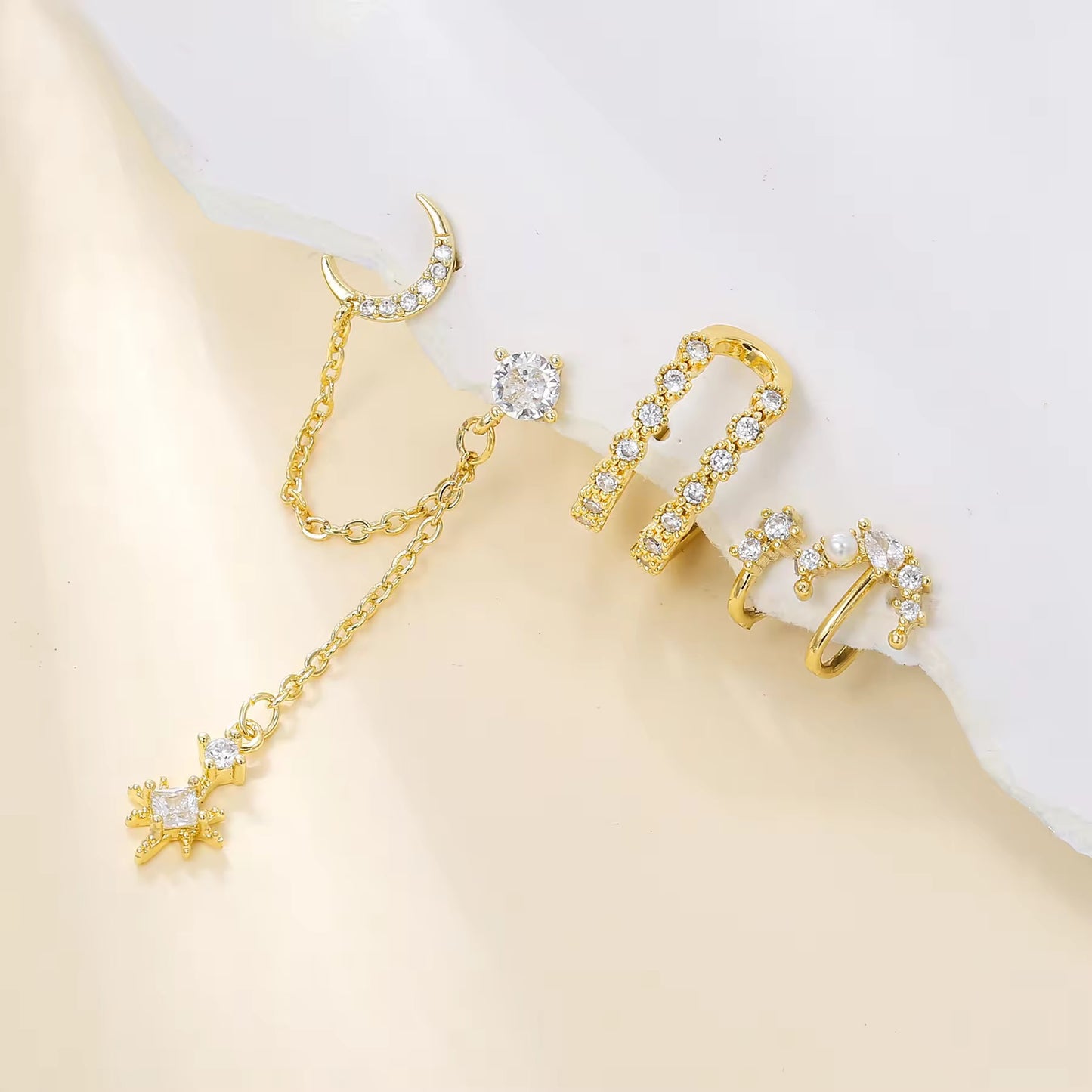 ZERAYA EARRINGS ( SET OF 3)
