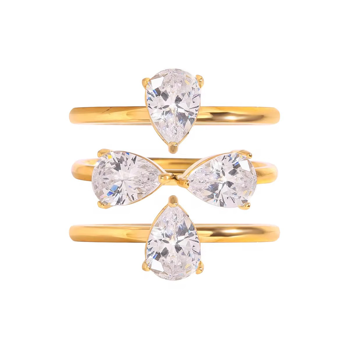 FERN RING (SET OF 3)