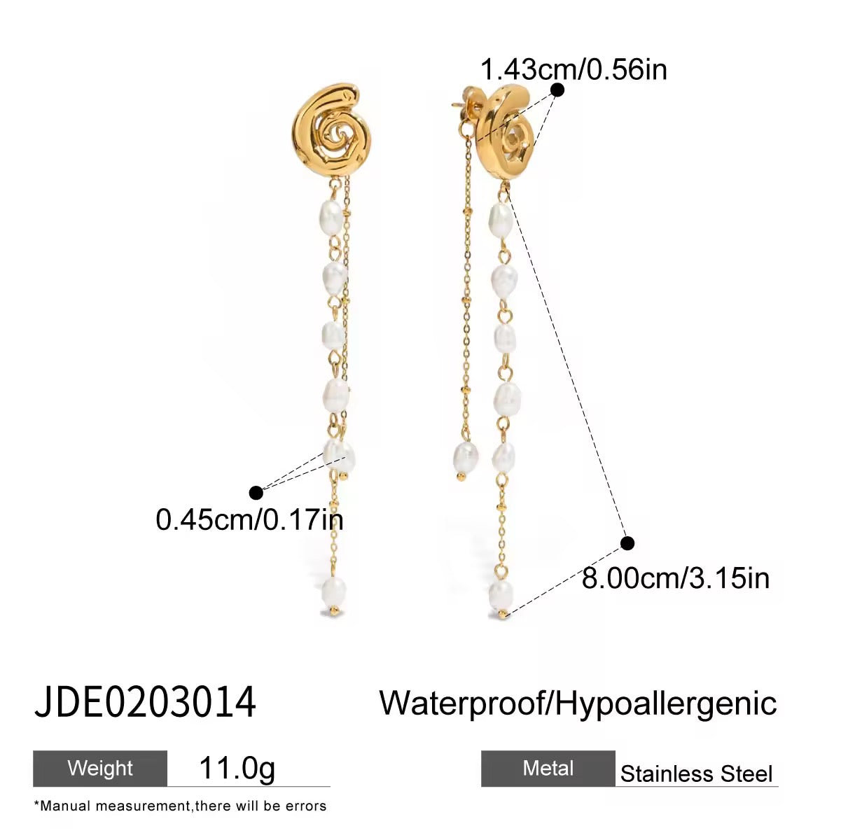 SWIRL EARRINGS