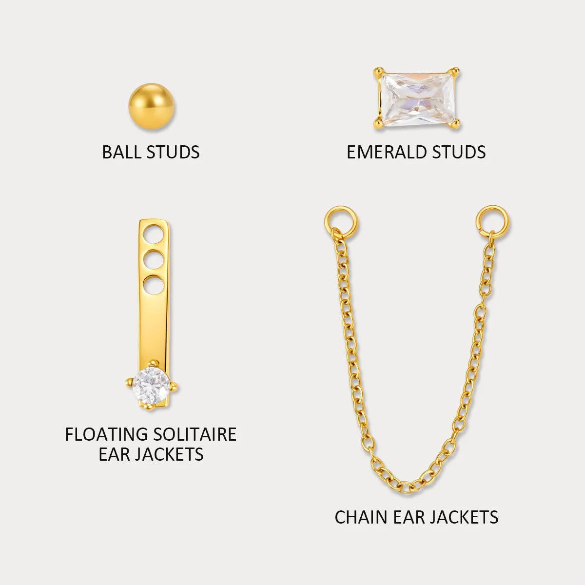 LIA EARRINGS (PAIR)