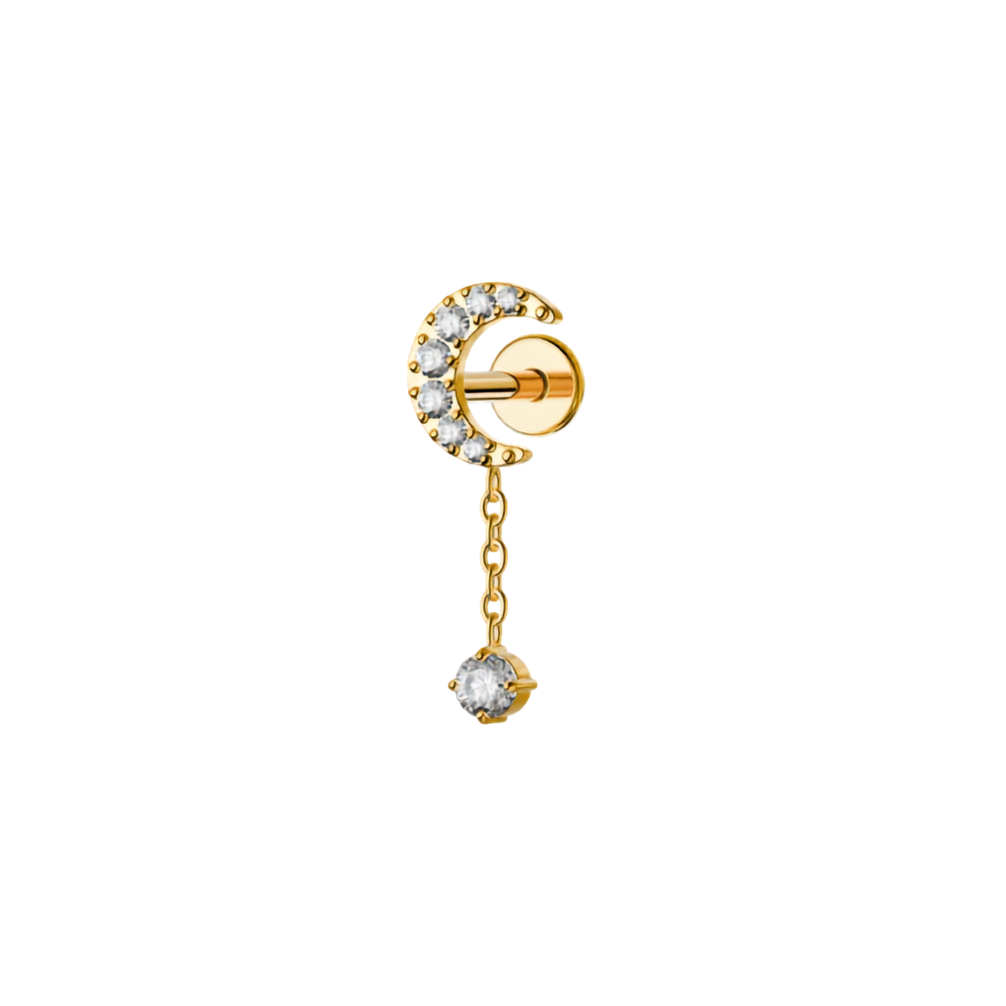 CRESCENT STUD ( SINGLE)